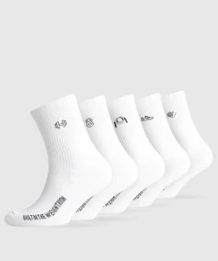 Gymshark Sportsokken|Crewsokken*Graphic Conditioning Crew Socks 5pk
