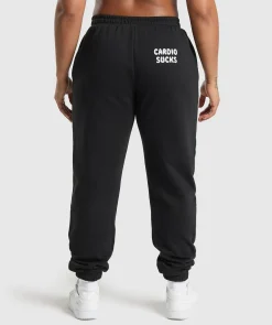 DAMES Gymshark Joggingbroeken*Graphic Reaper Oversized Joggers