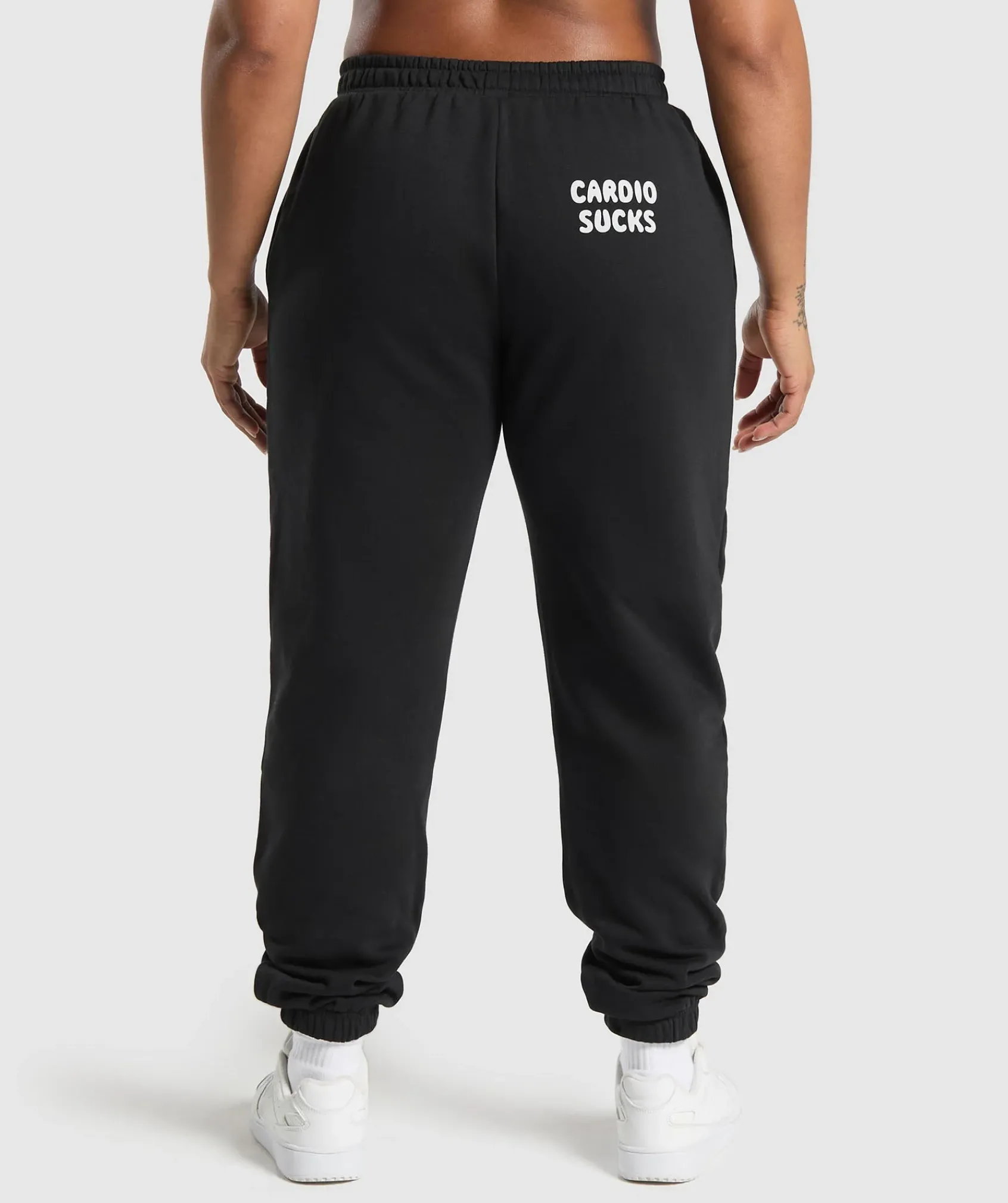 DAMES Gymshark Joggingbroeken*Graphic Reaper Oversized Joggers