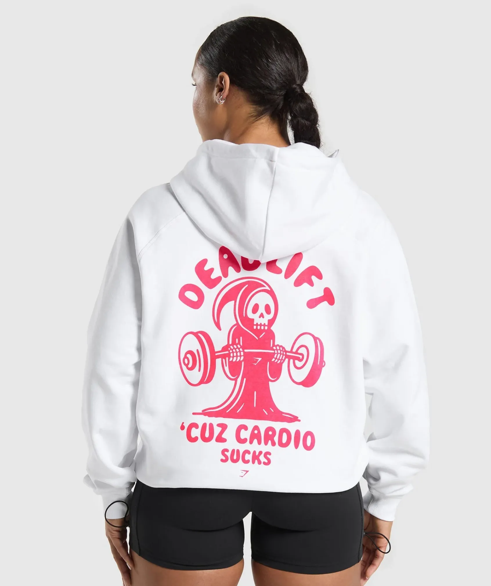DAMES Gymshark Hoodies & Truien*Graphic Reaper Oversized Hoodie