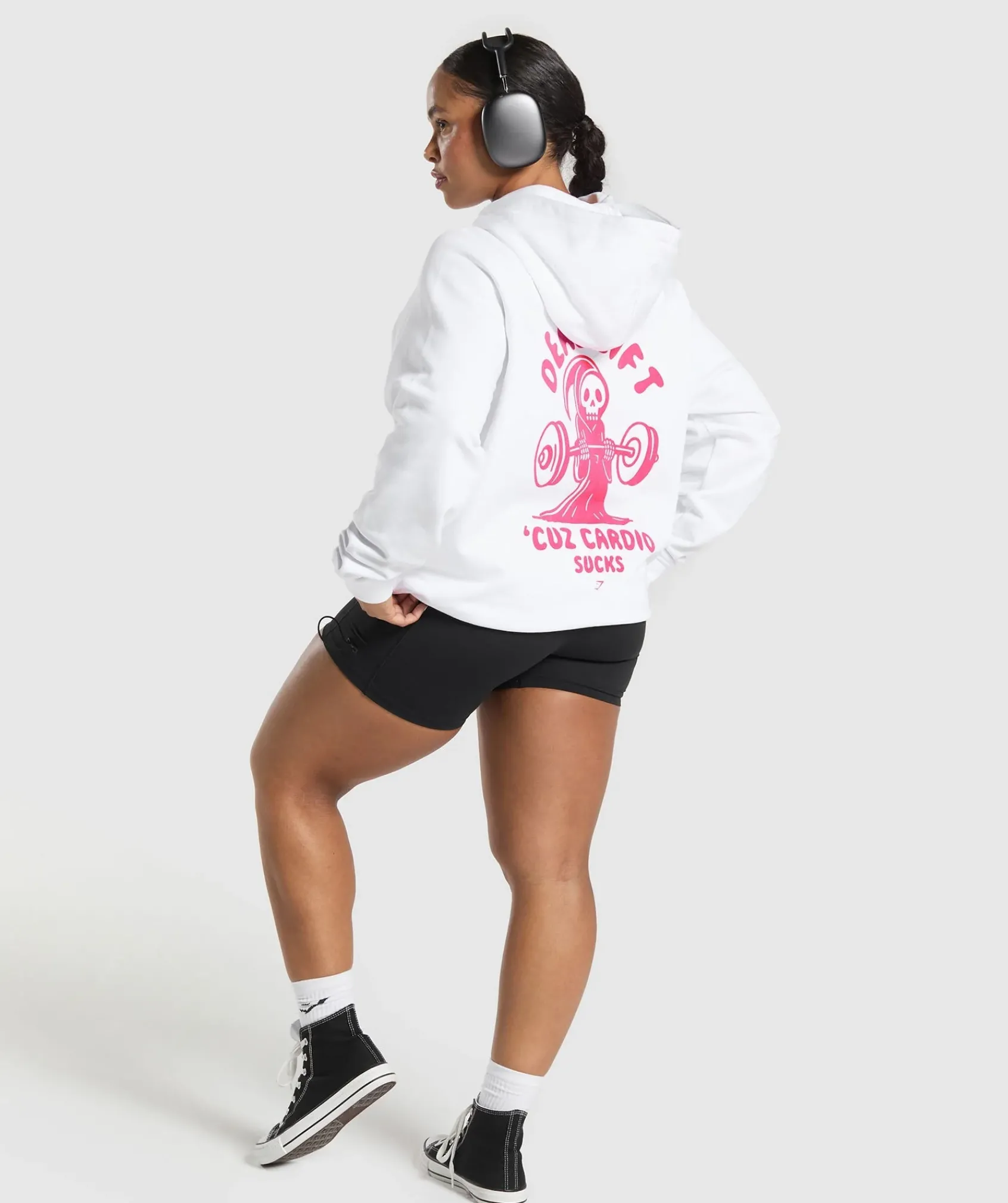 DAMES Gymshark Hoodies & Truien*Graphic Reaper Oversized Hoodie