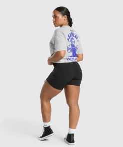 DAMES Gymshark T-shirts*Graphic Reaper Oversized Tee