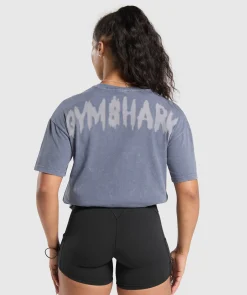 DAMES Gymshark T-shirts*Grunge Oversized T-Shirt