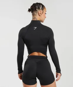 DAMES Gymshark Sportjacks*GS Power Midi Zip Up Jacket