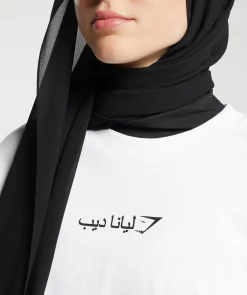 DAMES Gymshark Bedekkende Sportkleding|T-shirts*GS X Leana Deeb Oversized Long Sleeve Top