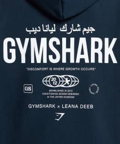 DAMES Gymshark Bedekkende Sportkleding|Hoodies & Truien*GS X Leana Deeb Oversized Graphic Hoodie