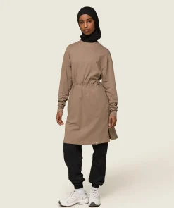 DAMES Gymshark Bedekkende Sportkleding|Sportjumpsuit*GS x Leana Deeb Tunic