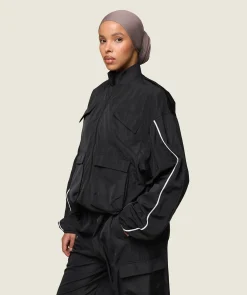 DAMES Gymshark Bedekkende Sportkleding|Sportjacks*GS x Leana Deeb Woven Jacket