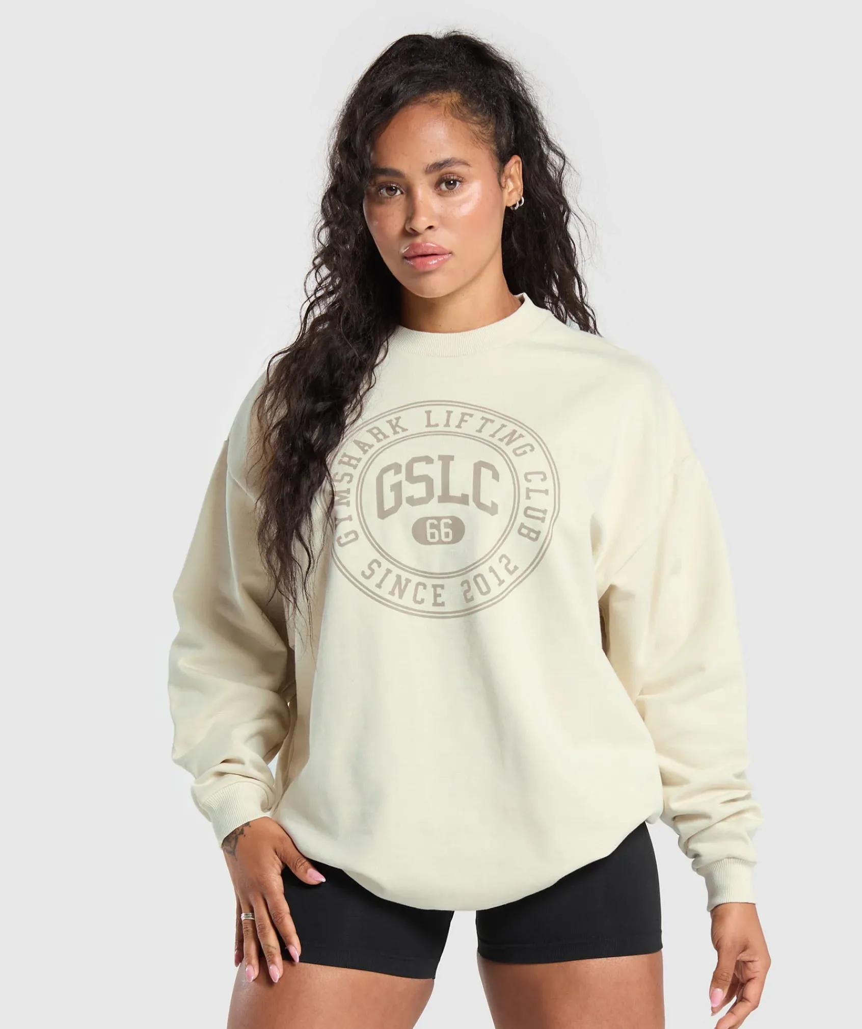 DAMES Gymshark Hoodies & Truien*GSLC Weight Graphic Sweater