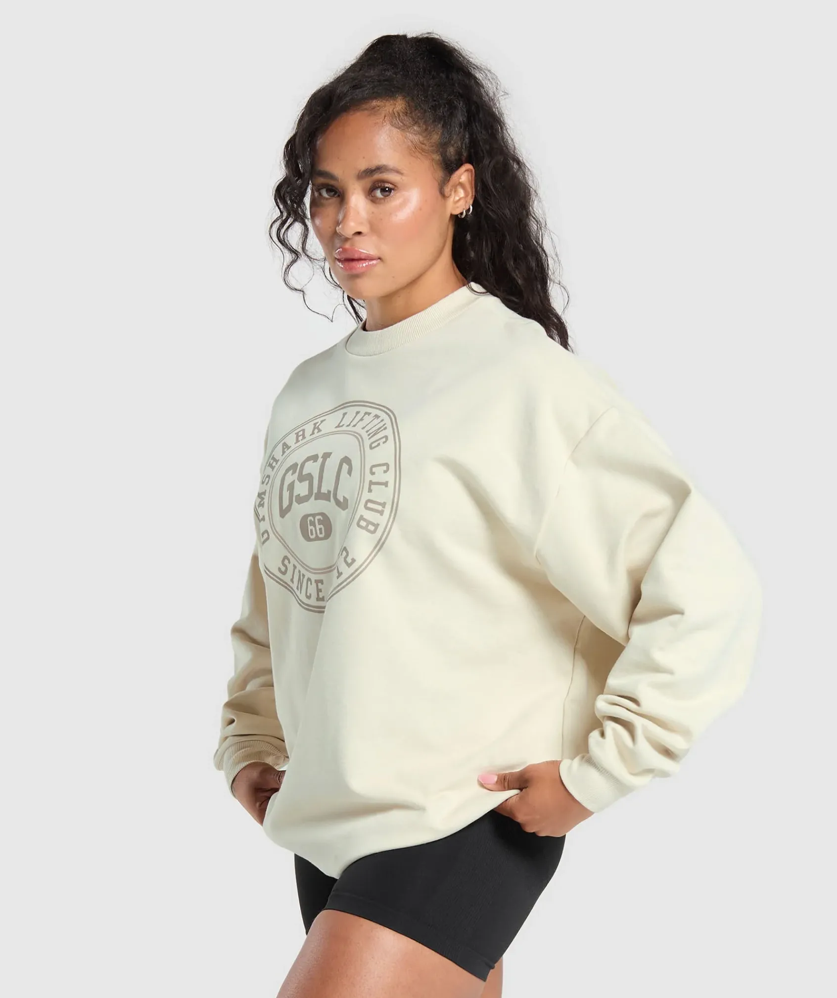 DAMES Gymshark Hoodies & Truien*GSLC Weight Graphic Sweater