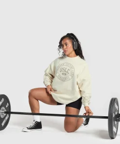 DAMES Gymshark Hoodies & Truien*GSLC Weight Graphic Sweater