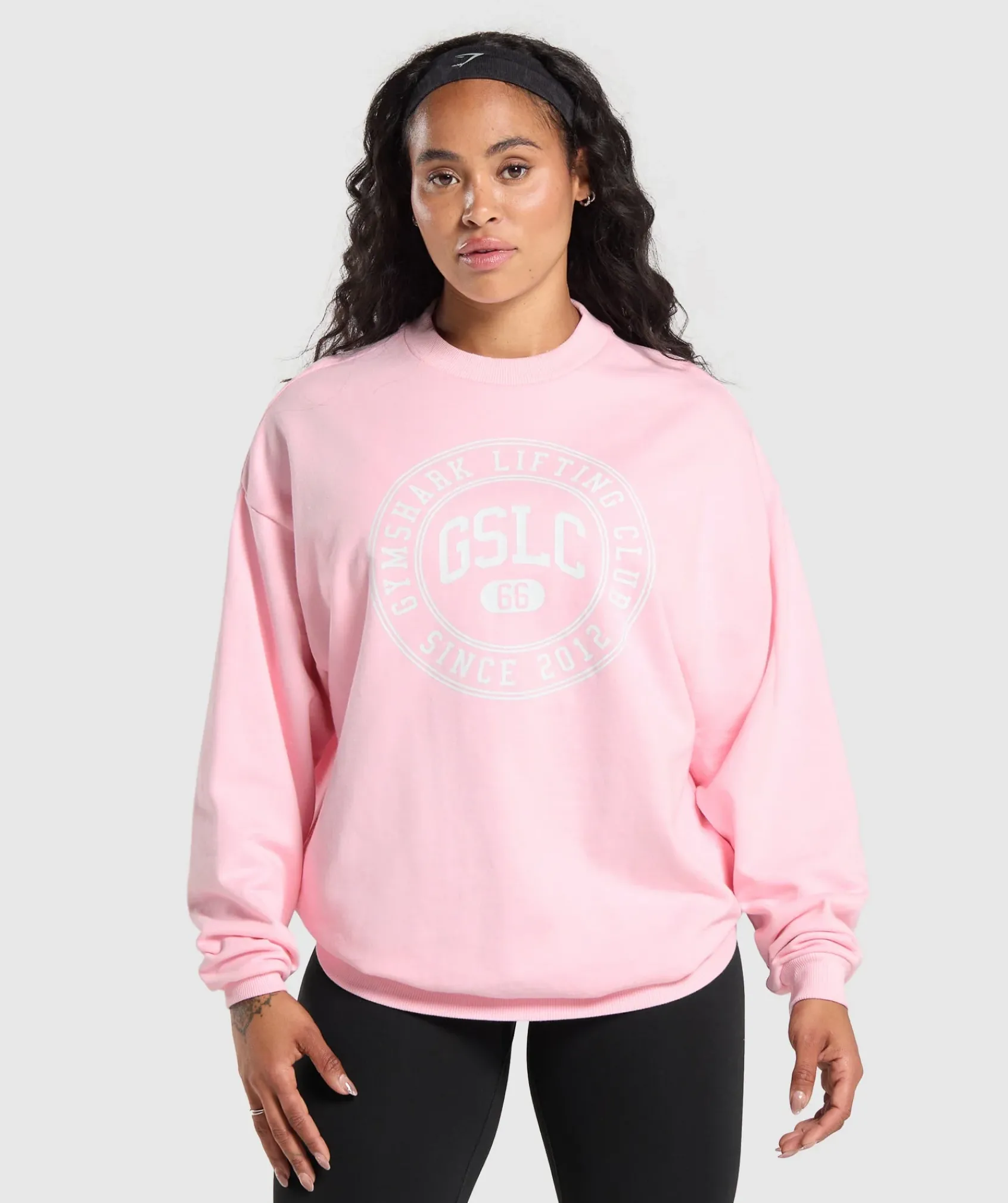 DAMES Gymshark Hoodies & Truien*GSLC Weight Graphic Sweater