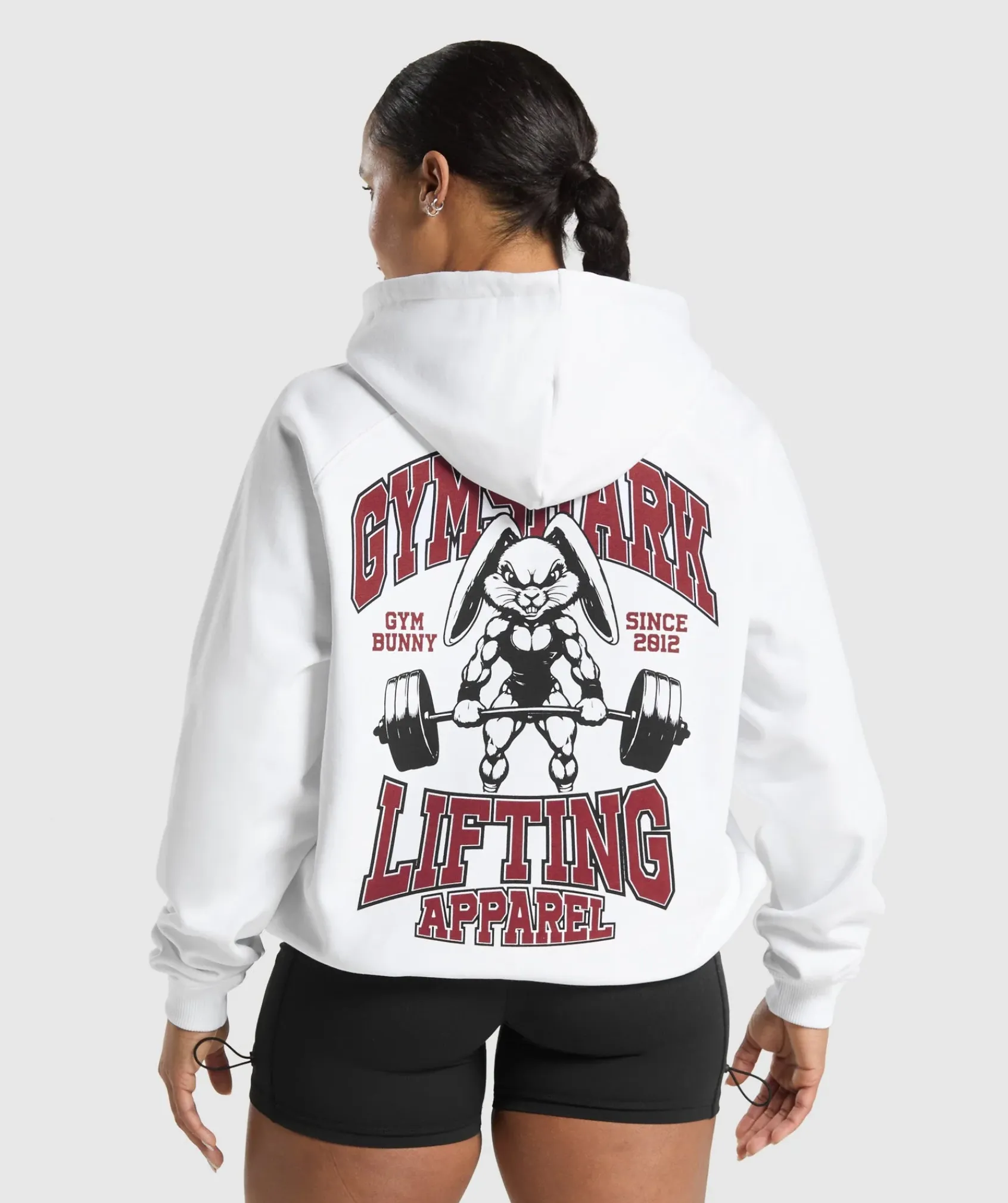 DAMES Gymshark Hoodies & Truien*Gym Bunny Oversized Hoodie