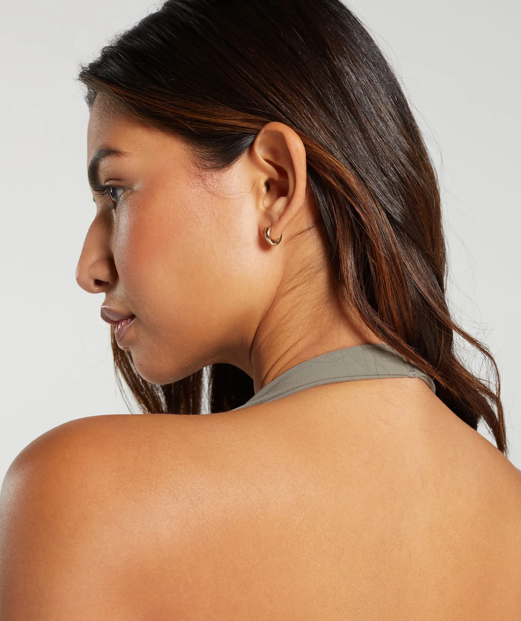 DAMES Gymshark Croptops|T-shirts*Halter Neck Cami with Shelf