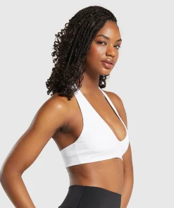 DAMES Gymshark Sport-bh's*Halterneck Sports Bra