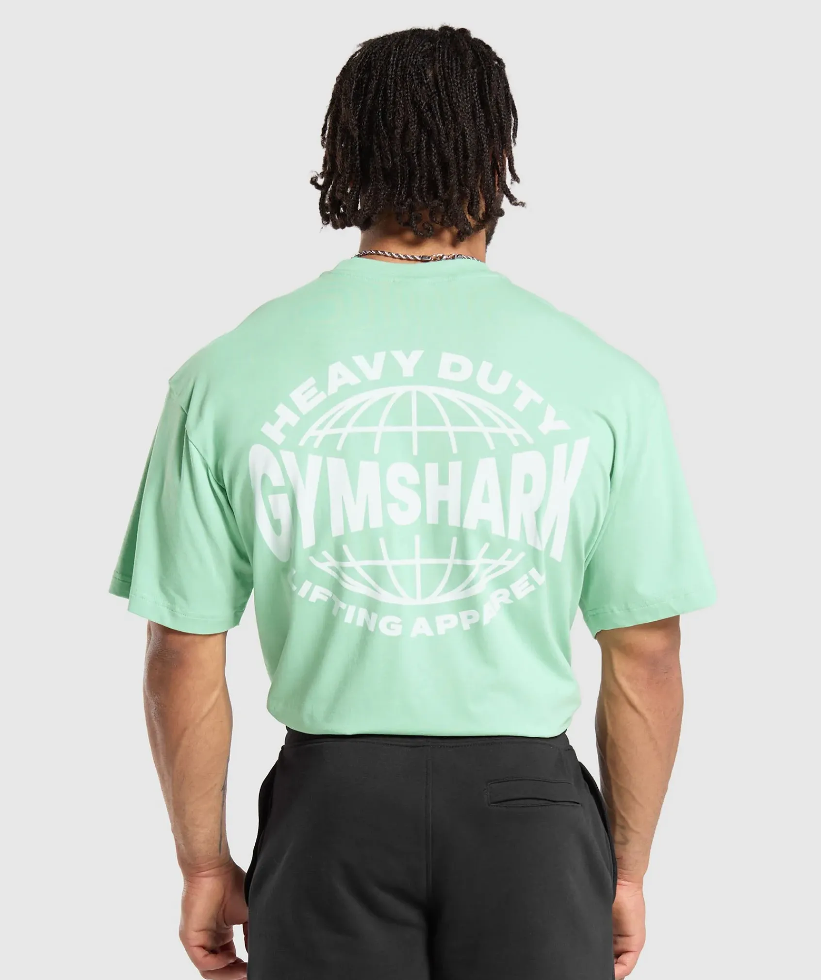 Heren Gymshark T-shirts*Heavy Duty Apparel T-Shirt