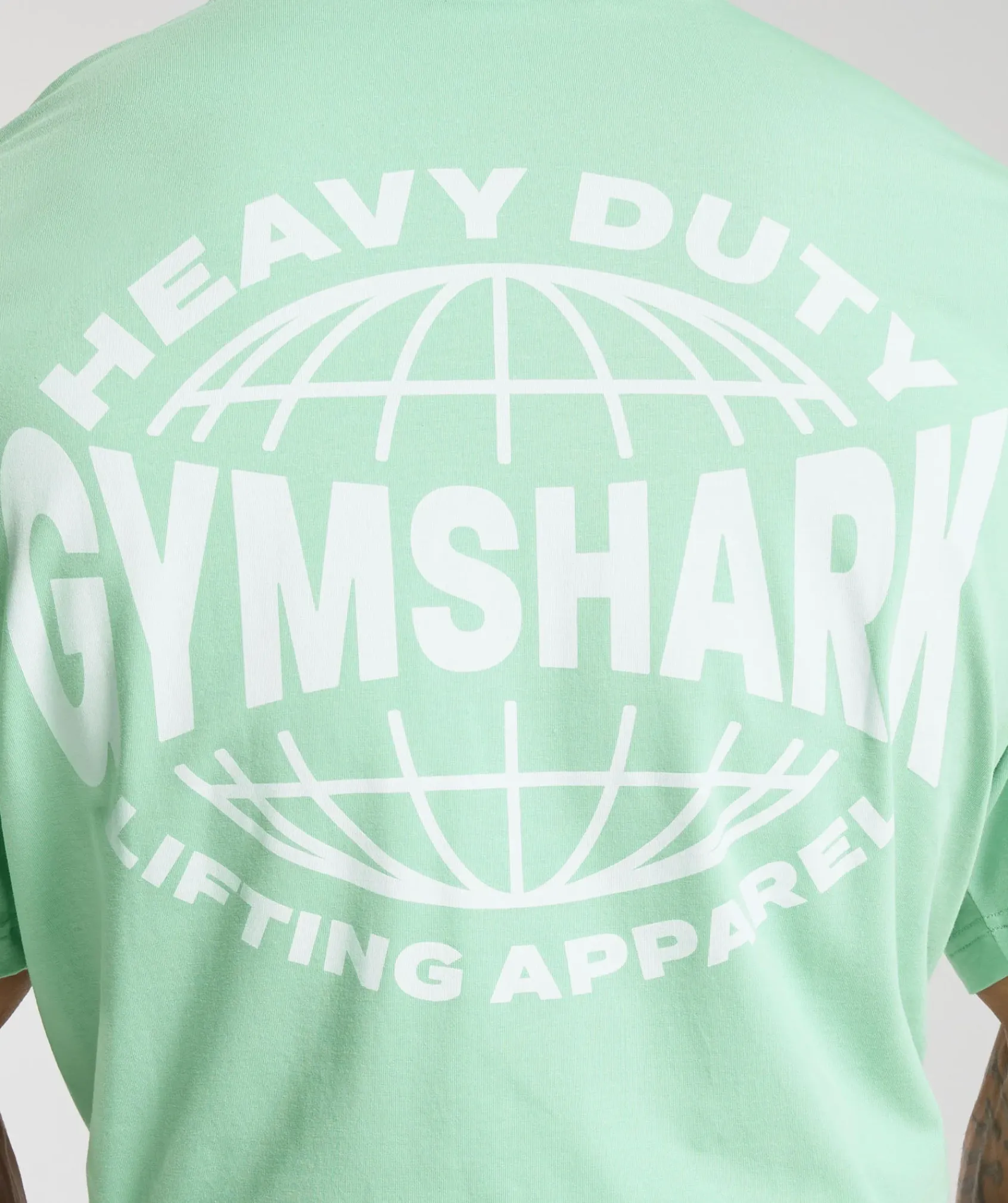 Heren Gymshark T-shirts*Heavy Duty Apparel T-Shirt