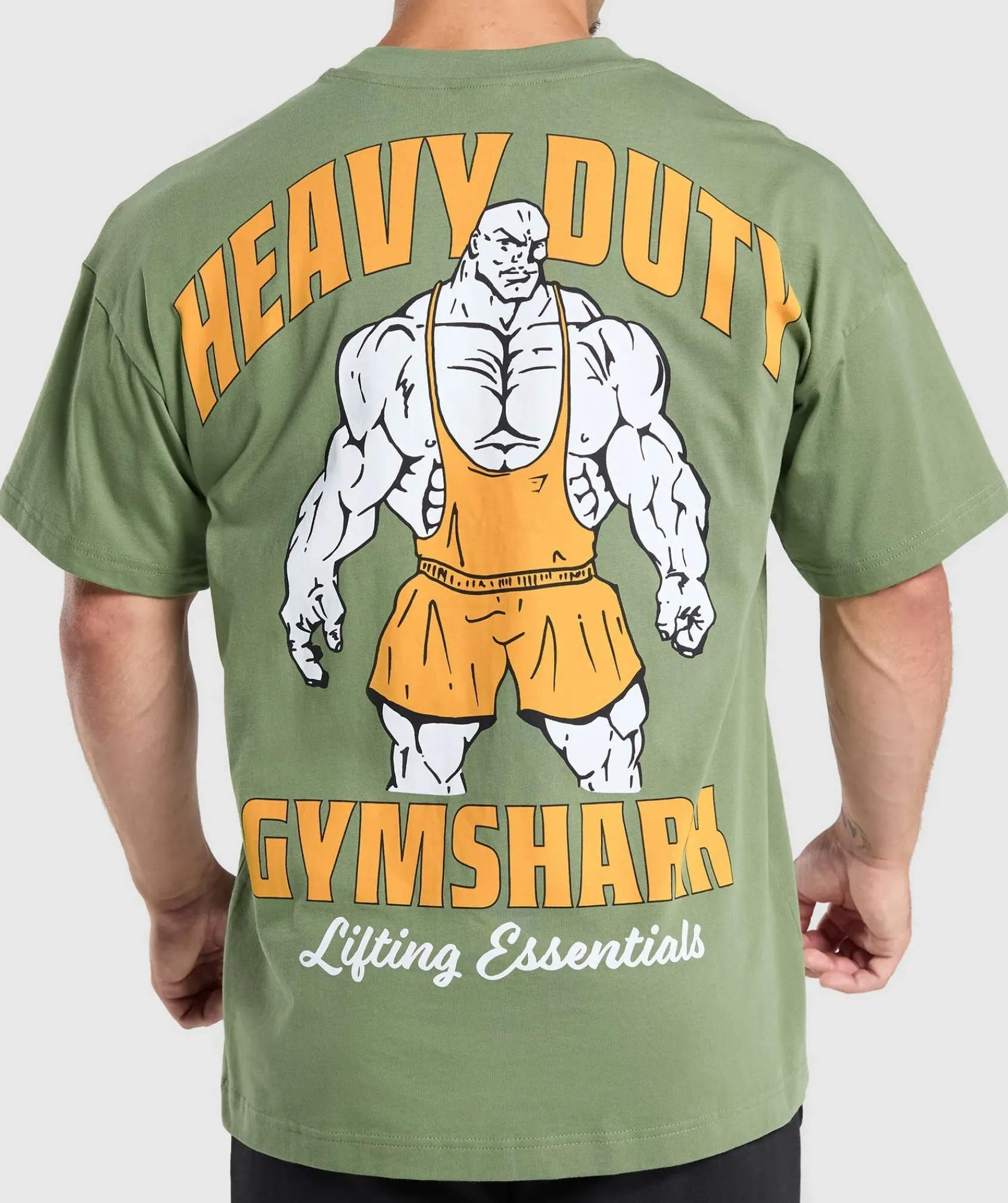 Heren Gymshark T-shirts*Heavy Duty Lifter T-Shirt