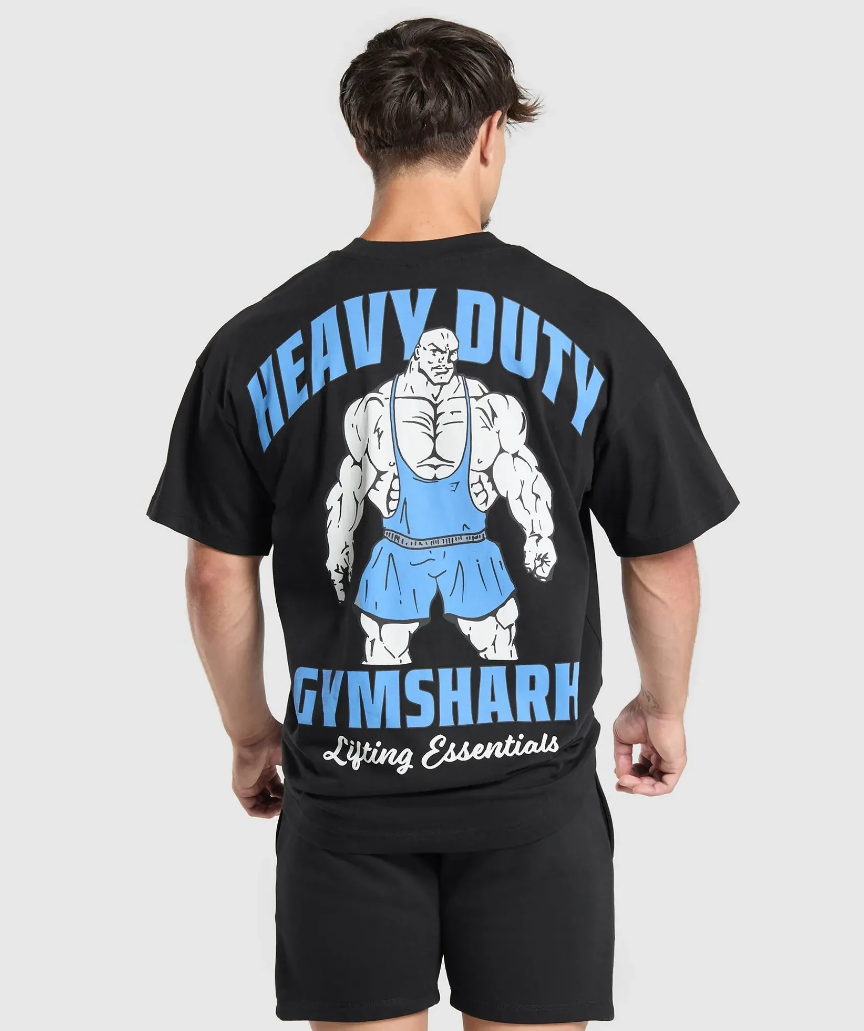 Heren Gymshark T-shirts*Heavy Duty Lifter T-Shirt