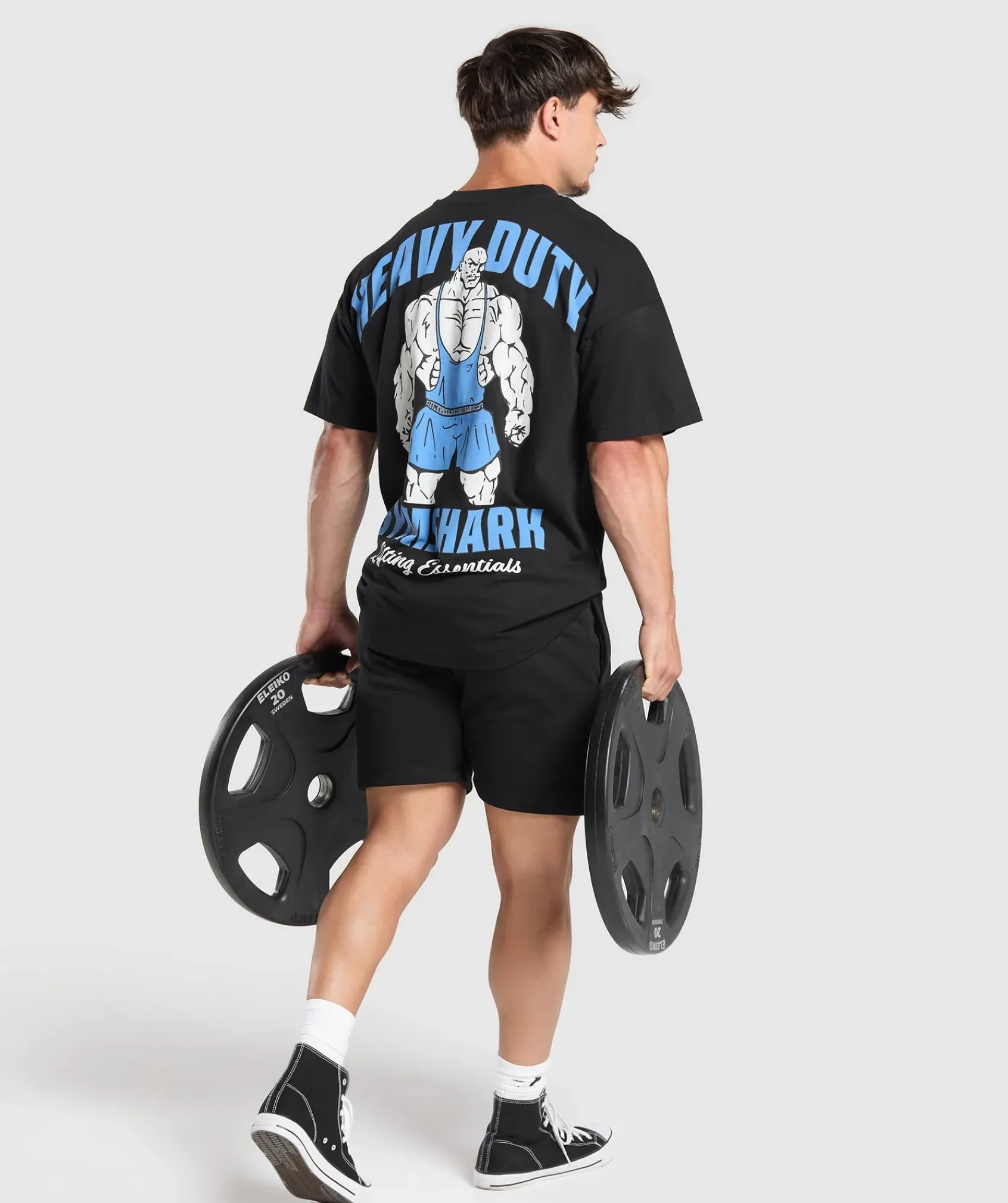Heren Gymshark T-shirts*Heavy Duty Lifter T-Shirt
