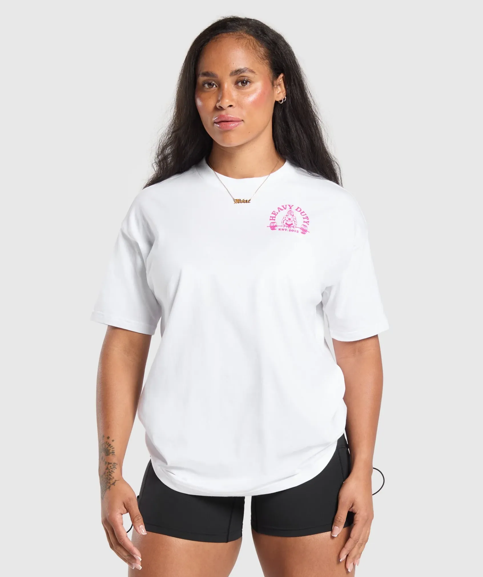 DAMES Gymshark T-shirts*Heavy Duty Oversized T-Shirt