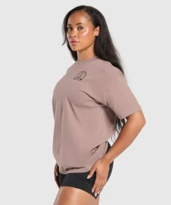 DAMES Gymshark T-shirts*Heavy Duty Oversized T-Shirt