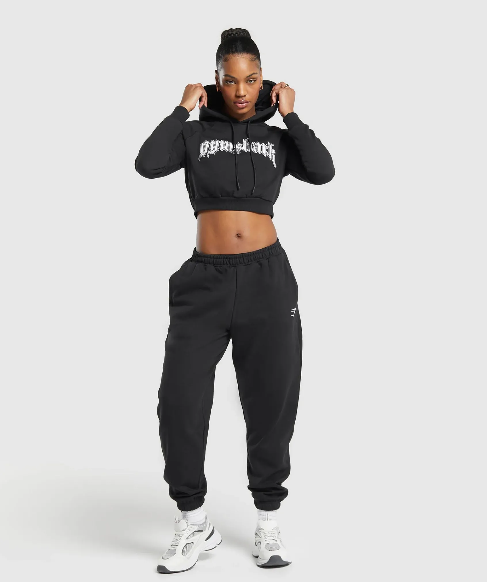 DAMES Gymshark Hoodies & Truien*Heavy Flex Cropped Hoodie