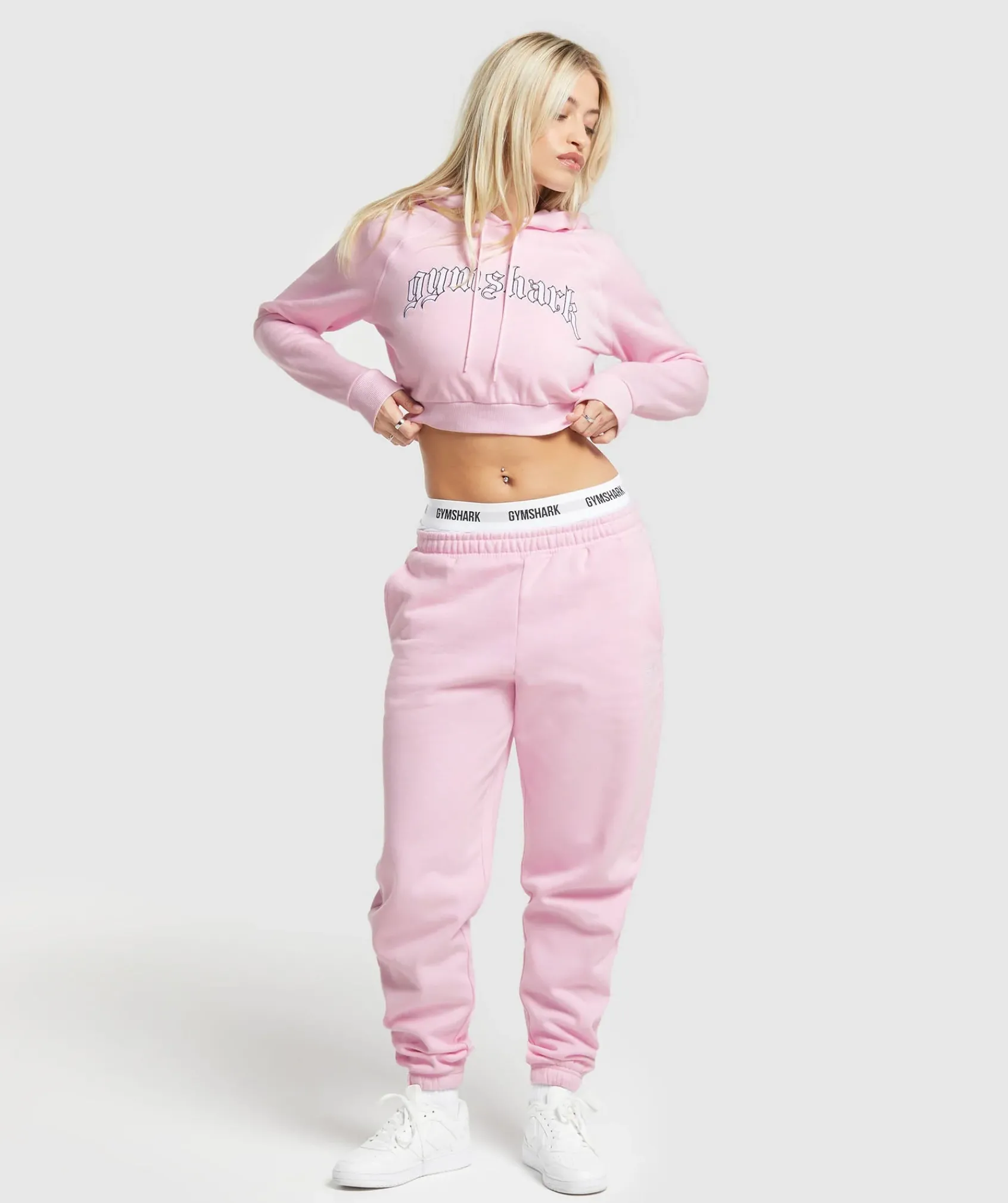 DAMES Gymshark Hoodies & Truien*Heavy Flex Cropped Hoodie