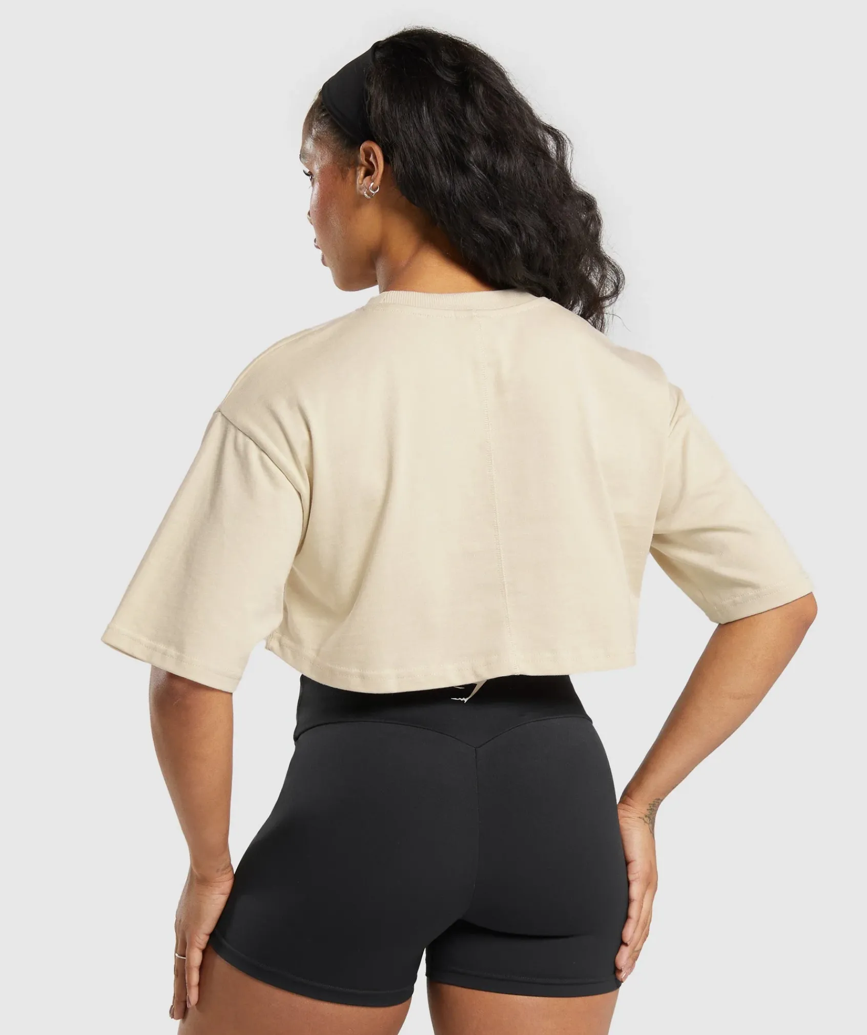 DAMES Gymshark Croptops|T-shirts*Heavyweight Cotton Crop T-Shirt