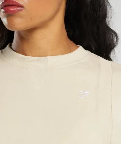 DAMES Gymshark Croptops|T-shirts*Heavyweight Cotton Crop T-Shirt