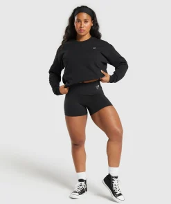 DAMES Gymshark Bedekkende Sportkleding|T-shirts*Heavyweight Cotton Long Sleeve Top