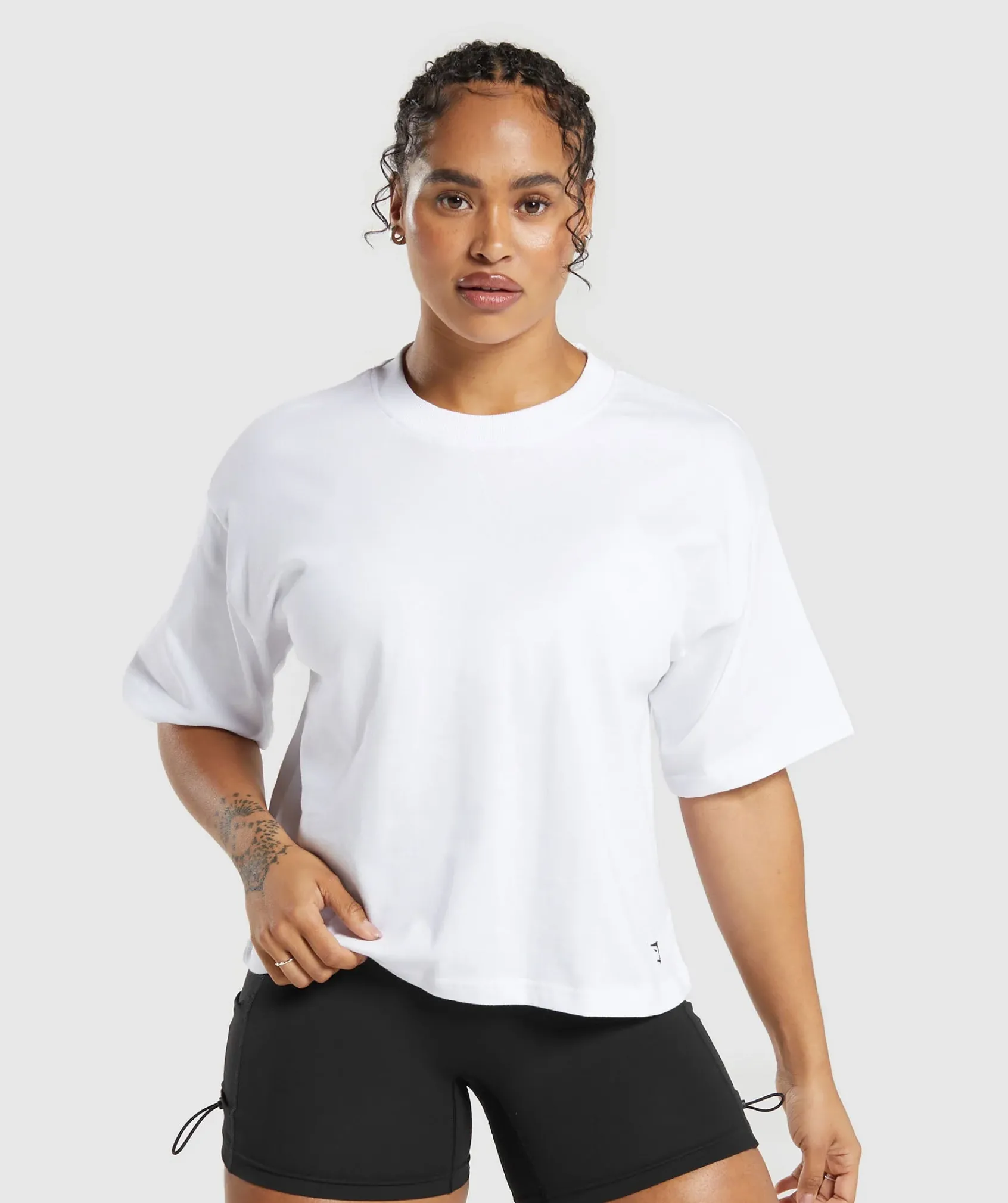 DAMES Gymshark T-shirts*Heavyweight Cotton T-Shirt