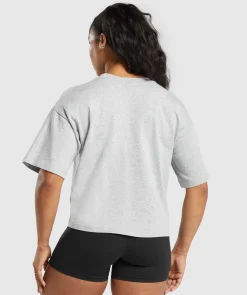 DAMES Gymshark T-shirts*Heavyweight Cotton T-Shirt