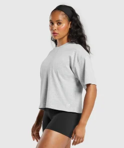 DAMES Gymshark T-shirts*Heavyweight Cotton T-Shirt