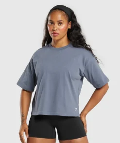 DAMES Gymshark T-shirts*Heavyweight Cotton T-Shirt