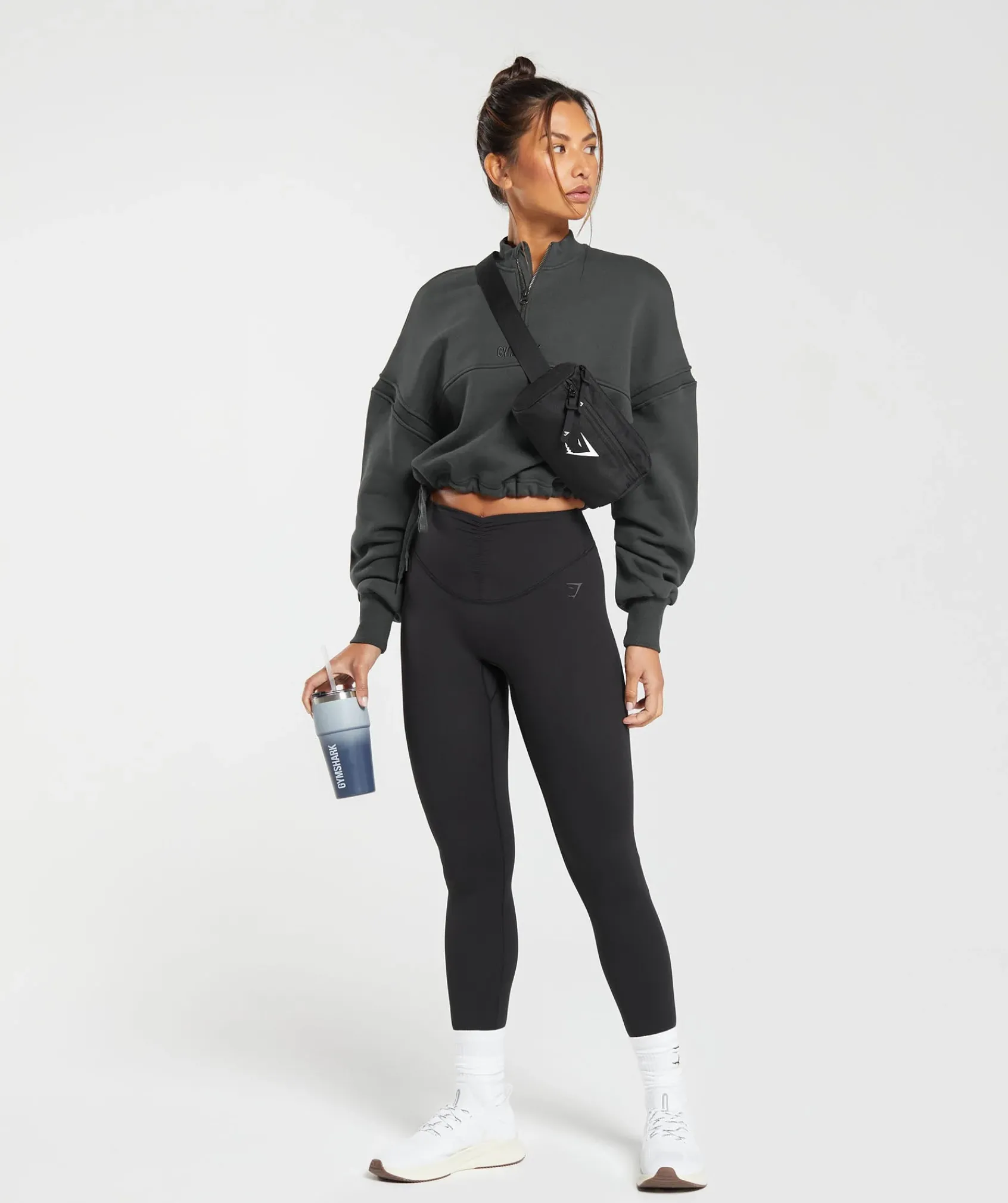 DAMES Gymshark Hoodies & Truien*Heavyweight Loopback Sweat Pullover