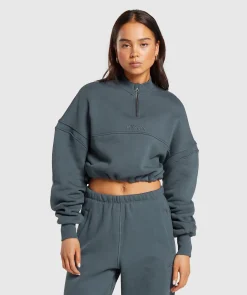 DAMES Gymshark Hoodies & Truien*Heavyweight Loopback Sweat Pullover
