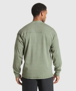 Heren Gymshark Hoodies & Truien*Heavyweight Rib Crew