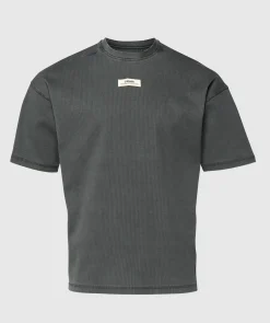Heren Gymshark Hoodies & Truien|T-shirts*Heavyweight Rib Short Sleeve Crew