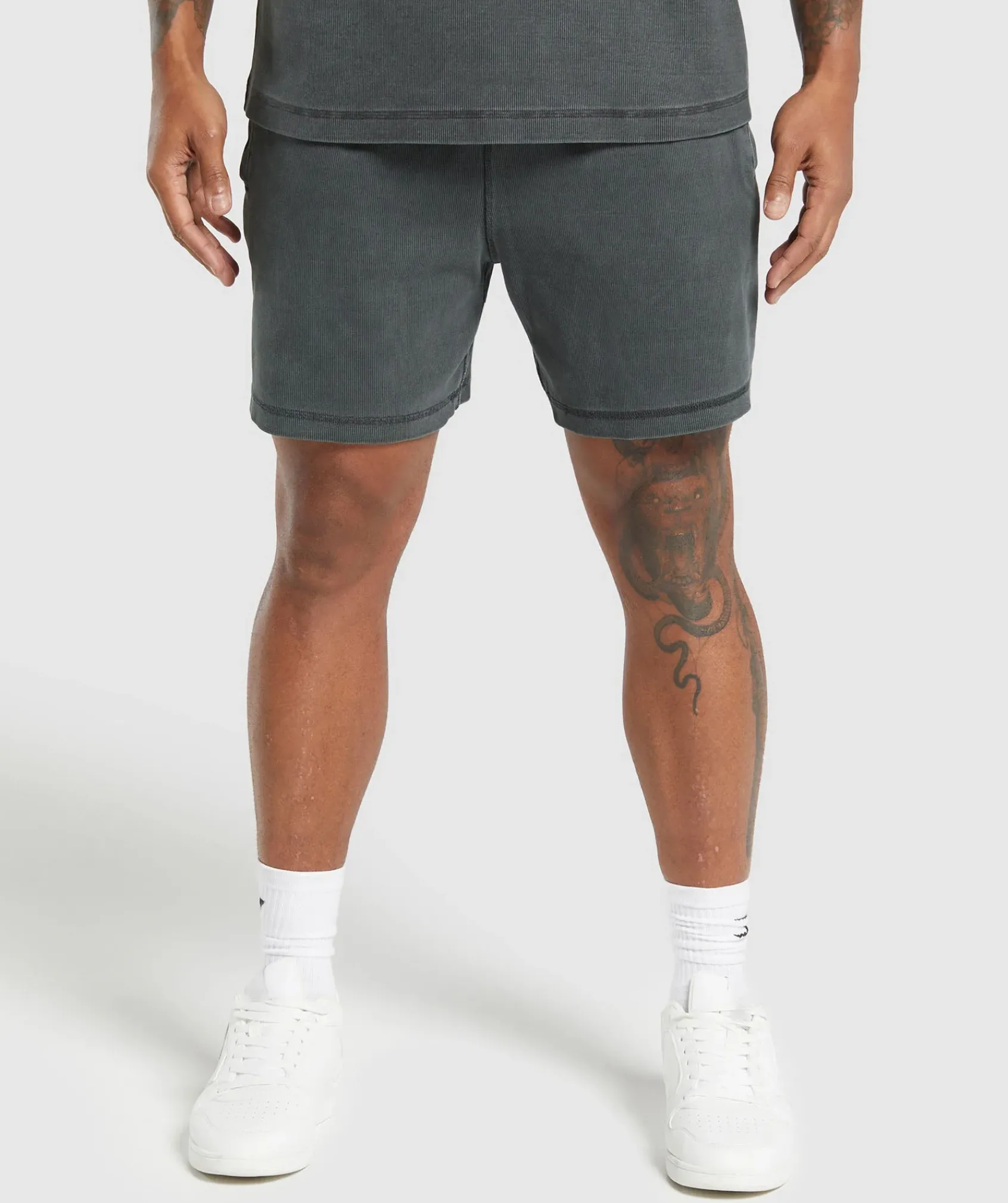Heren Gymshark Shorts*Heavyweight Ribbed Shorts