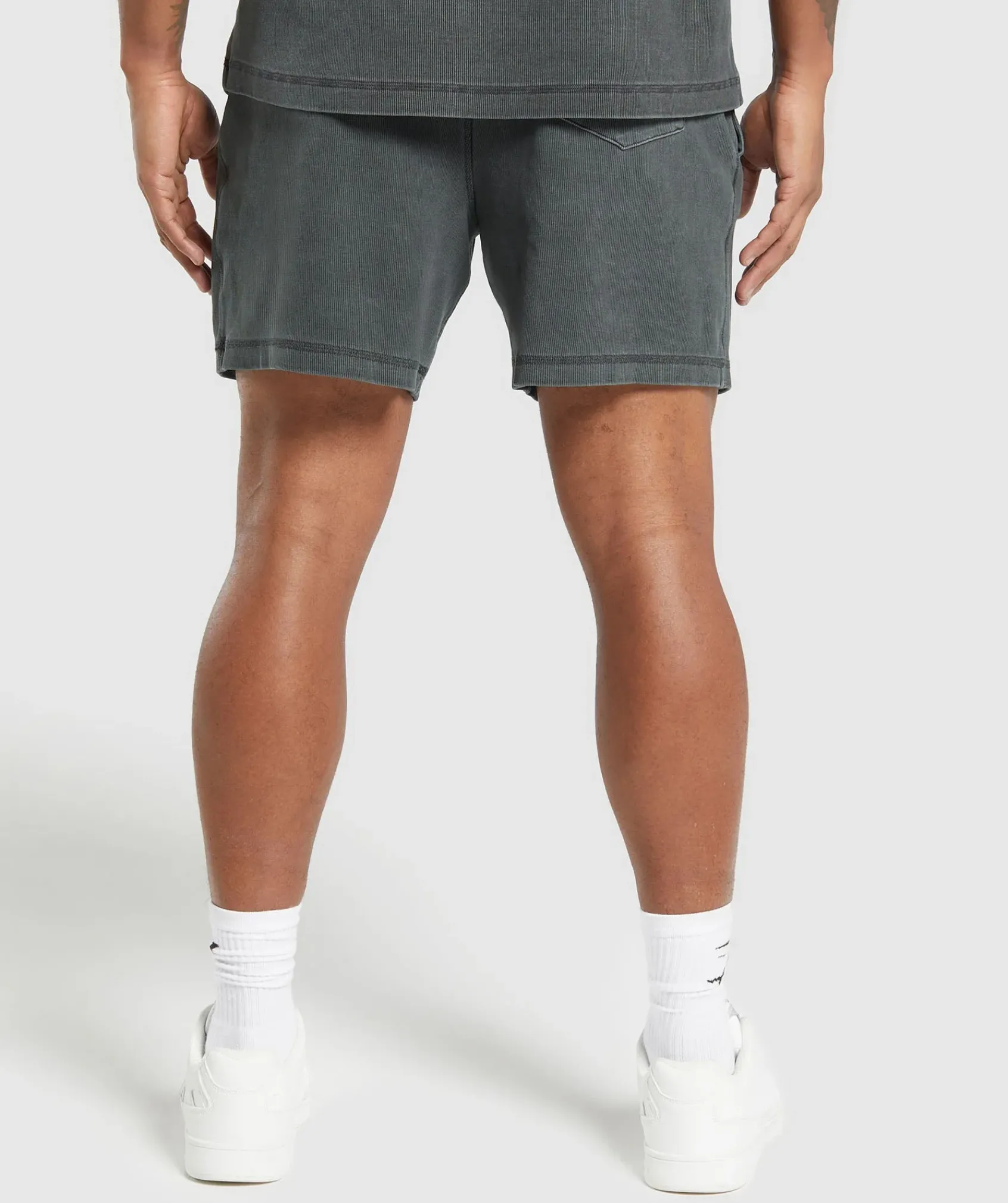 Heren Gymshark Shorts*Heavyweight Ribbed Shorts
