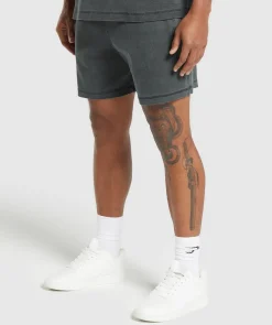 Heren Gymshark Shorts*Heavyweight Ribbed Shorts