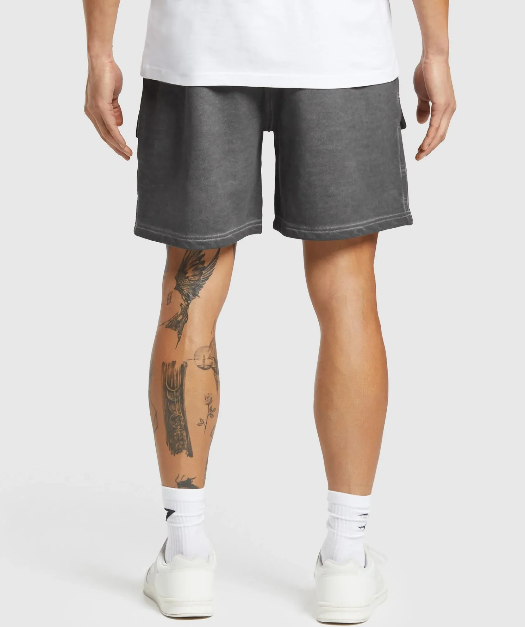 Heren Gymshark Shorts|Cargobroeken*Heavyweight Washed Cargo Shorts