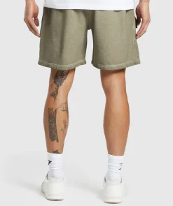 Heren Gymshark Shorts|Cargobroeken*Heavyweight Washed Cargo Shorts