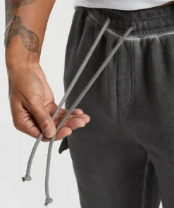 Heren Gymshark Joggingbroeken|Cargobroeken*Heavyweight Washed Cargo Joggers