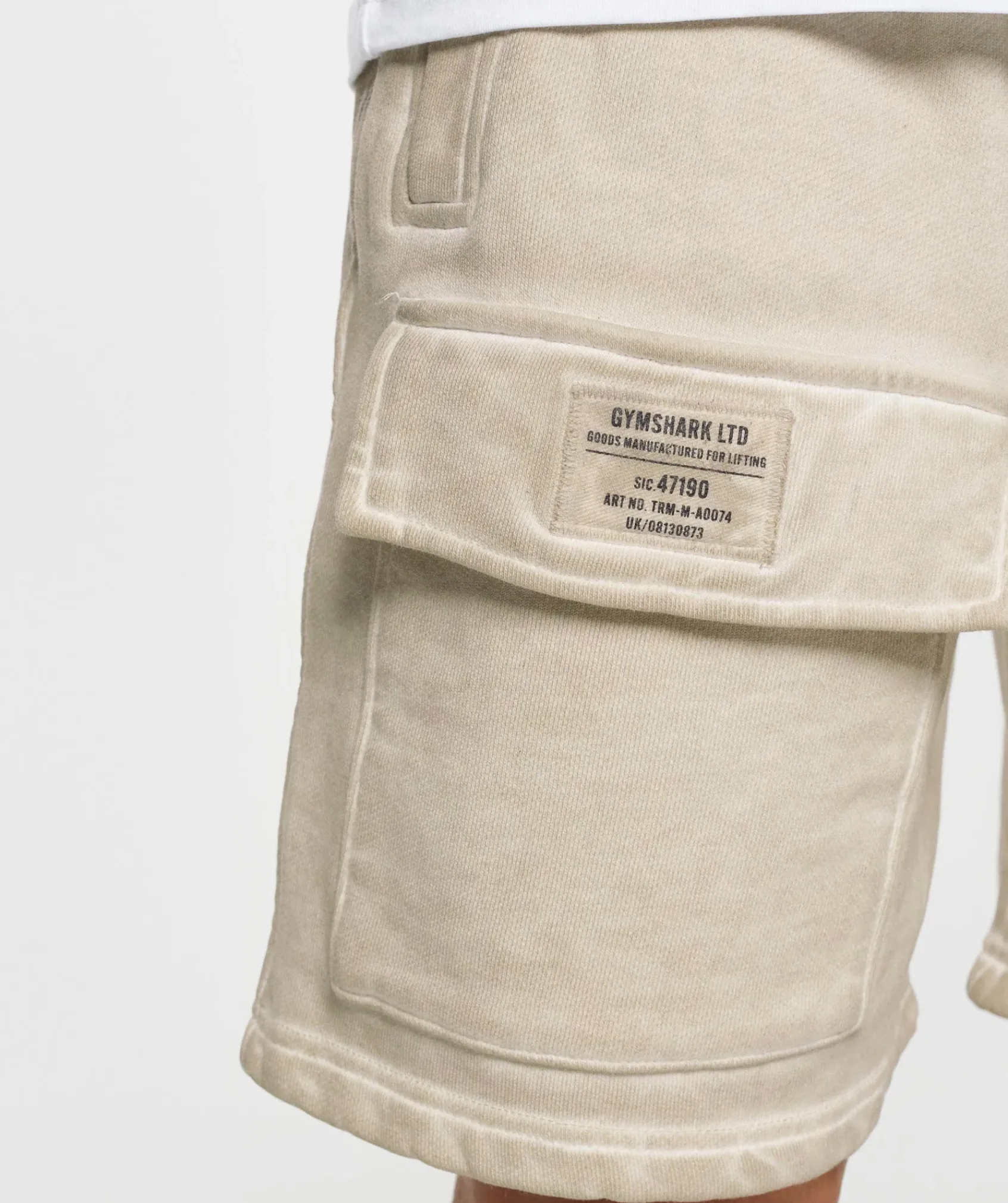 Heren Gymshark Shorts|Cargobroeken*Heavyweight Washed Cargo Shorts