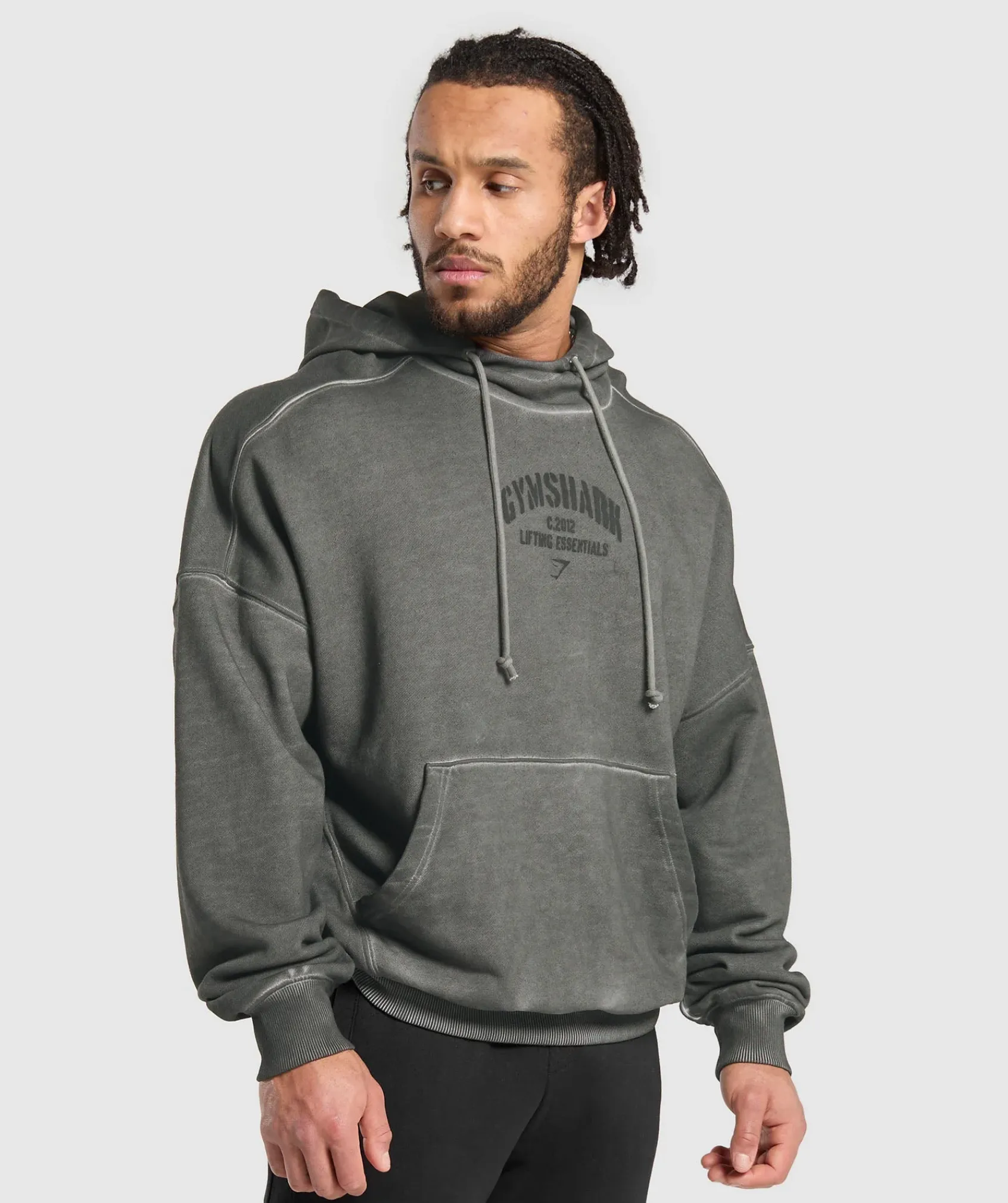 Heren Gymshark Hoodies & Truien*Heavyweight Washed Hoodie