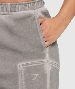 DAMES Gymshark Joggingbroeken*Heavyweight Washed Pants