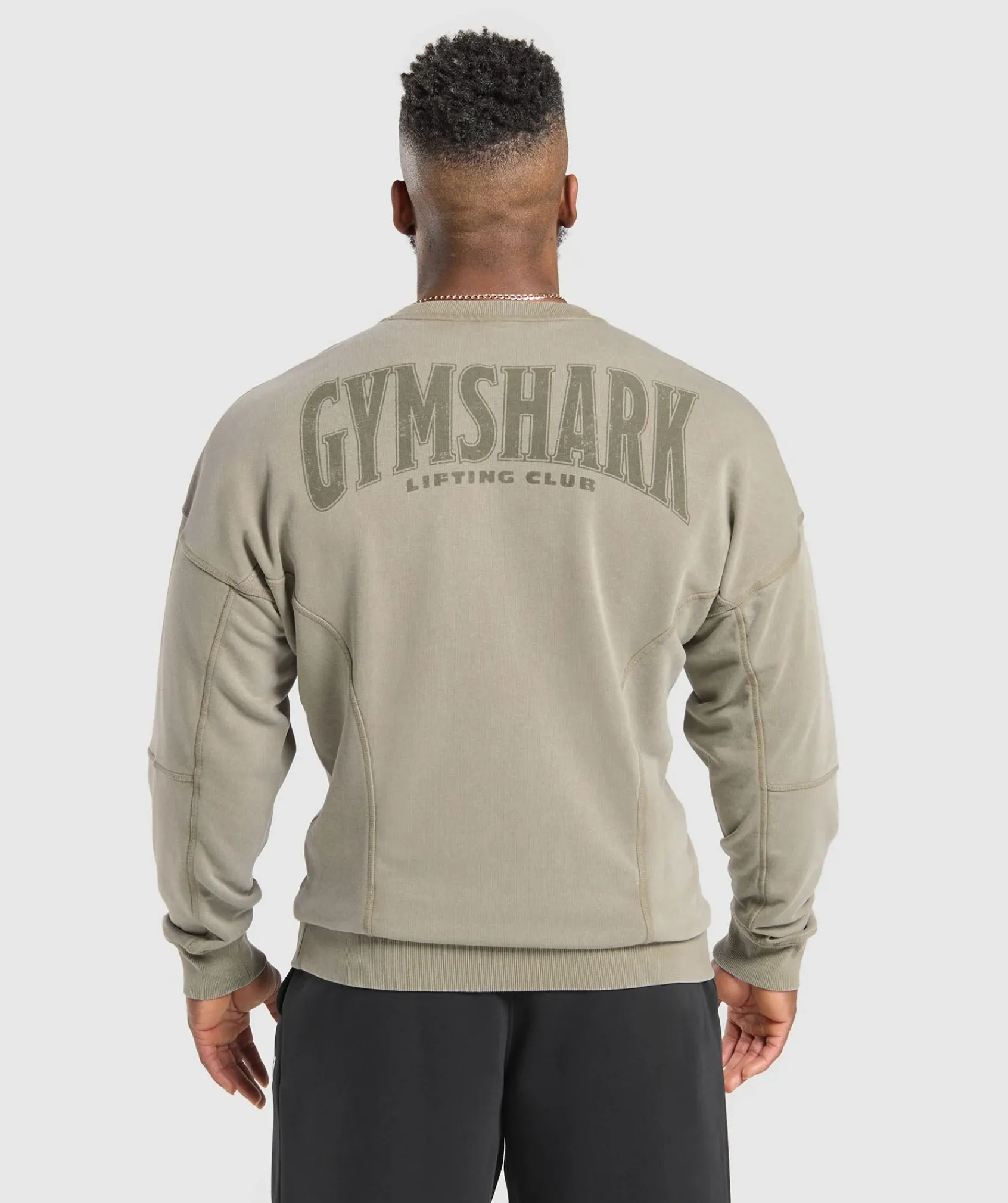 Heren Gymshark Hoodies & Truien*Heritage Washed Crew