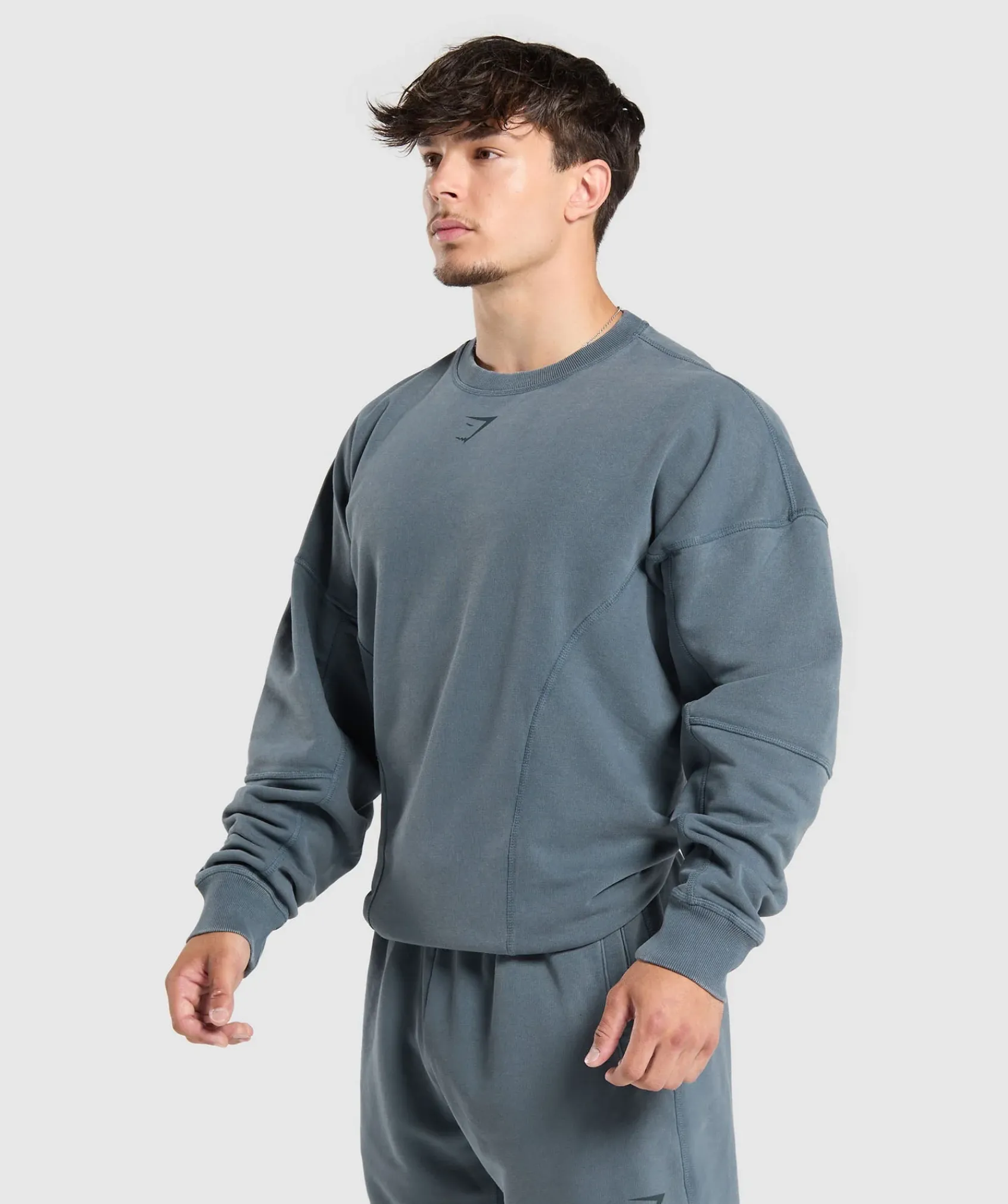 Heren Gymshark Hoodies & Truien*Heritage Washed Crew